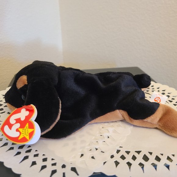 Vintage 1996 Doberman Beanie Babie - Picture 4 of 11